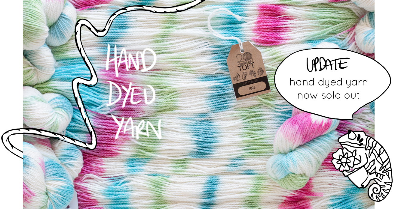 TOFT 20 Years Hand-dyed yarn